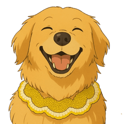 Cartoon portrait of Hawley wearing a yellow flower collar